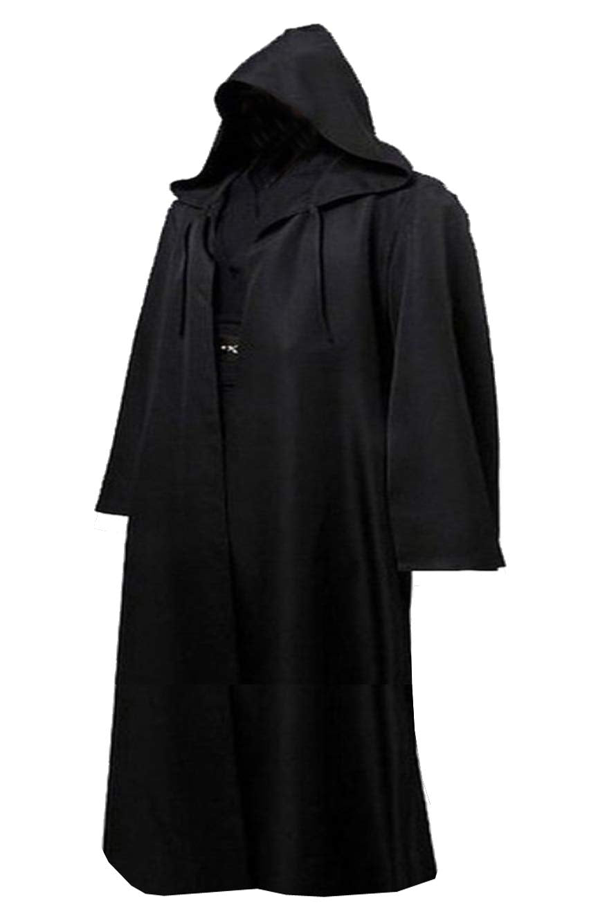 Men's Hooded Robe Cloak - Knight Cosplay Costume