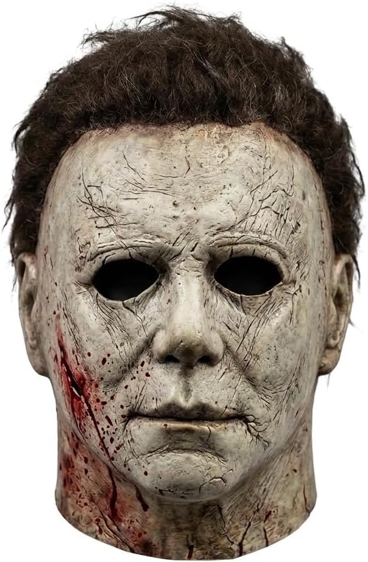 Style E Bloody horror mask front view