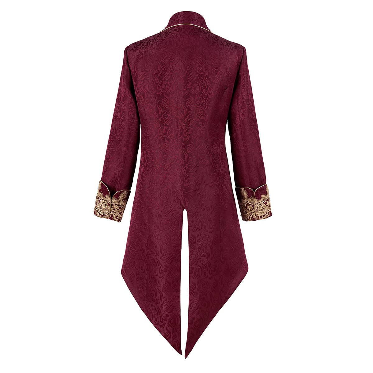 Men's Steampunk Victorian Tailcoat - Medieval Pirate Costume Coat