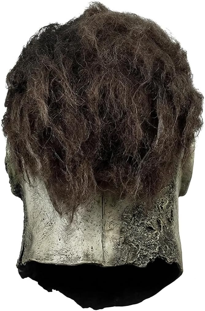 Style C Scorched horror mask back view